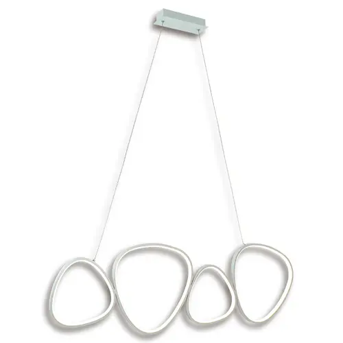 LAMPARA COLGANTE MENHIR 48 W 3 TONOS 110-260V CON CONTROL C/ BLANCO REF. S-MENHIR-C-B LUCERNA