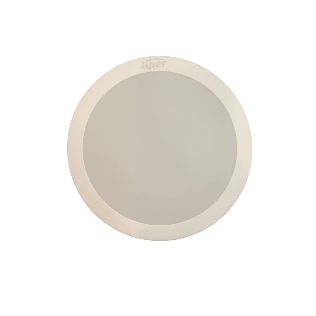LAMPARA DE TECHO LED 20 W 6500K 1700 LM 100-285 V IP65 COLOR BLANCO REF. LP-DL20MA01-Y MARCA LIPER
