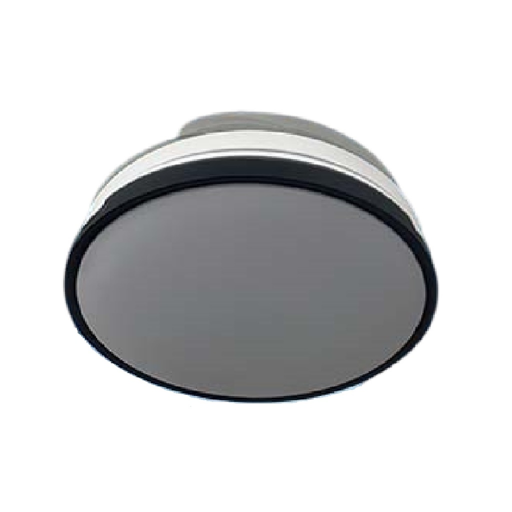LAMPARA LED INTELI. VORTEX 80W 2700-6500 K + VENTILADOR 30W 6 VEL. BLANCO-NEGRO REF 006176 HEA LIGHT