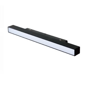 LAMPARA LED LINEAL C/ DIFUSOR 10W 3000K 48V 100° P/RIEL MAGNETICO LUX-LM10CD-LN LUXOLAR