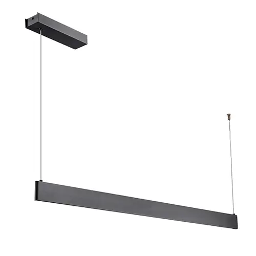 LAMPARA LED LINEAL COLGANTE 36W 3240 LM 3 TONOS C/SWITCH 100-240 V NEGRO REF S-EXCALIBUR-C-N LUCERNA