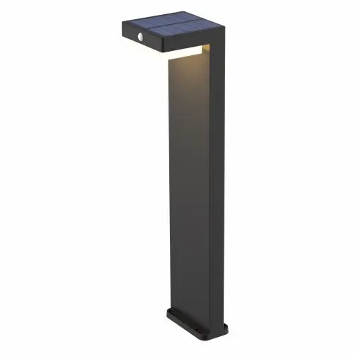 LAMPARA T/ ESTACA P/ JARDIN 50-400 LM 2000MAH IP44 SENSOR MOVIMIE. C/ PANEL SOLAR REF. JAR-5 LUCERNA