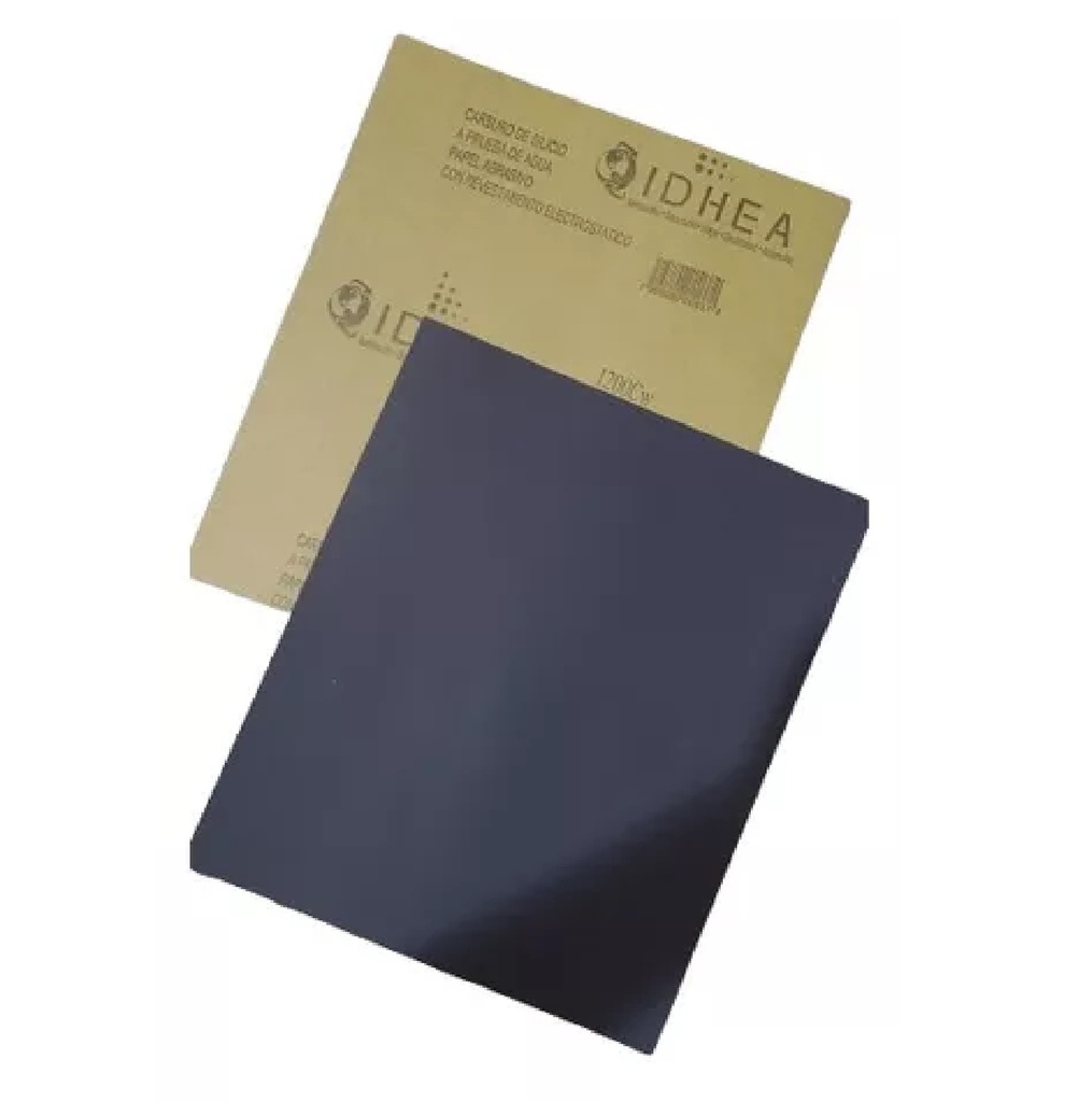 LIJA DE AGUA GRANO 1500 9" X 11" IDHEA REF. 000389 / 1500CW MARCA CERDEX