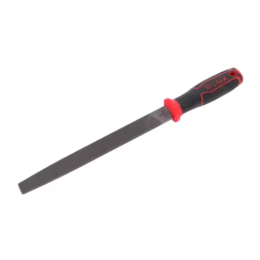 LIMA PLANA 8" / 80 MM MANGO DE GOMA REF. RH-2500 / 515390 MARCA RONIX