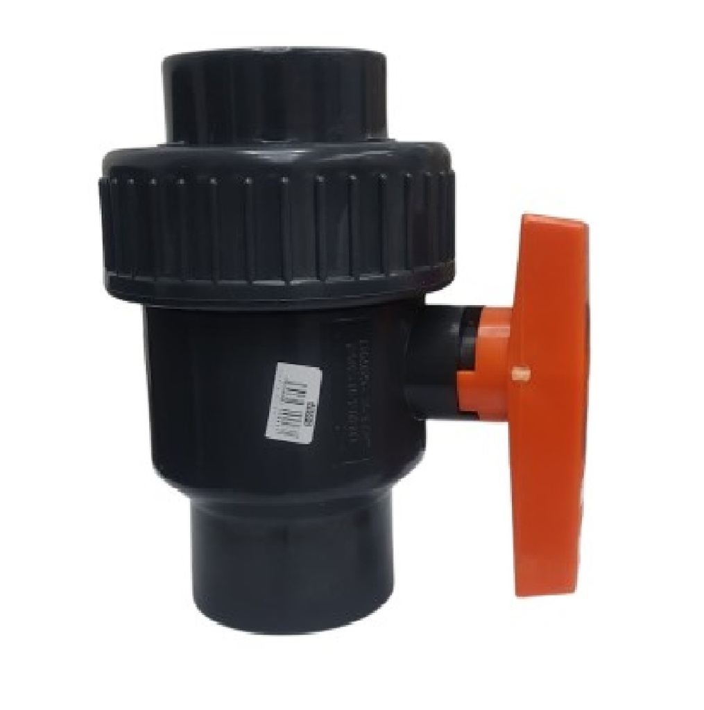 LLAVE / VALVULA DE BOLA UNION UNIVERSAL P/ ROSCAR 2 1/2" PVC REF. 1115006 / 002481 MARCA FITCO