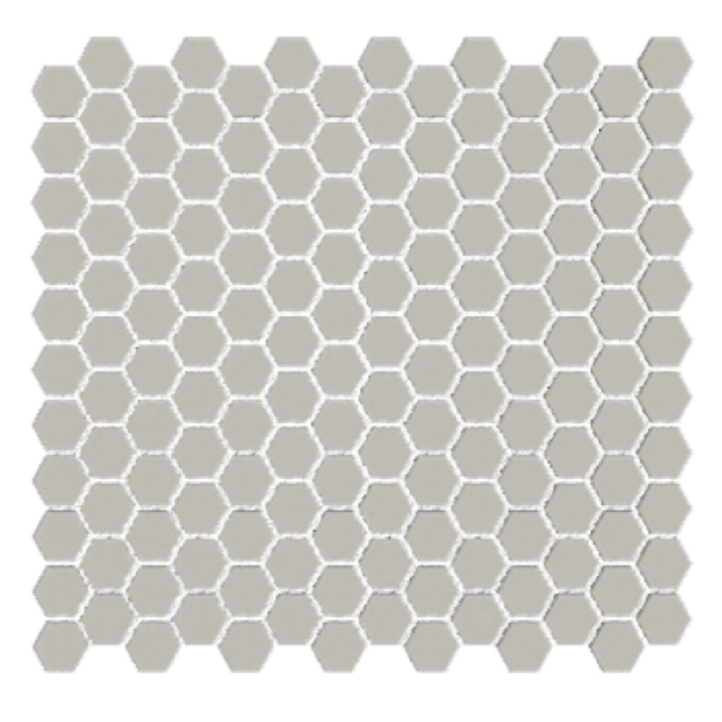 MALLA / MOSAICO ESAGONO PICCOLO TUTTOSPESSORE TAUPE 30,5 x 28 CM (0,09 M2) REF. BZ9871264 BREZZA