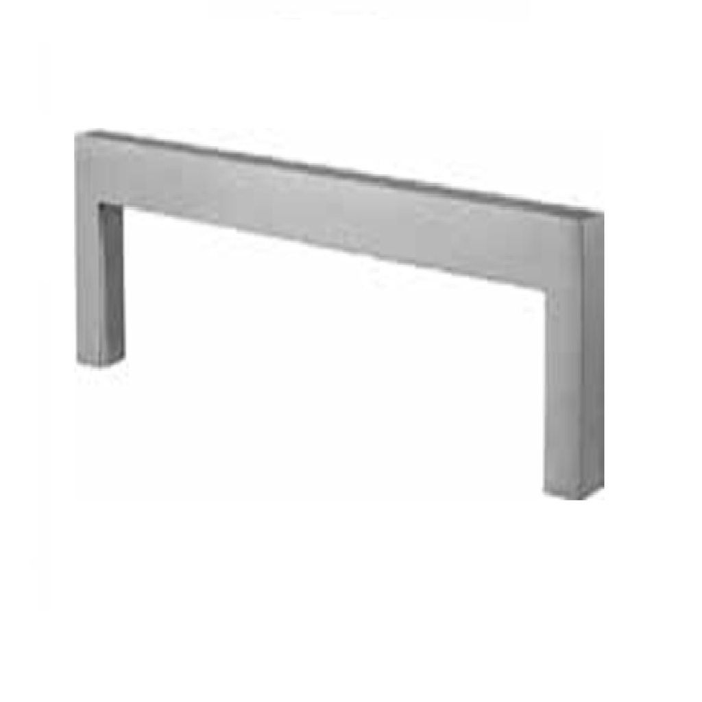 MANILLA / TIRADOR FIJA 3,5 X 14 X 15 CM ACERO INOX. MOD VEIL REF 14.400.1032 MARCA QUALITY METAL