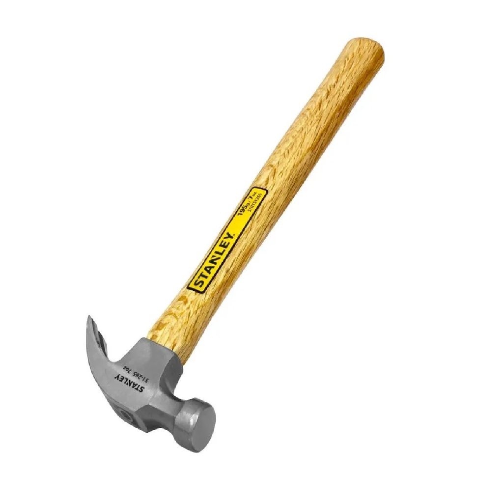 MARTILLO CARPINTERO MANGO MADERA 7 ONZ / 195 GR COD 17-36-008 REF. STHT51265 MARCA STANLEY