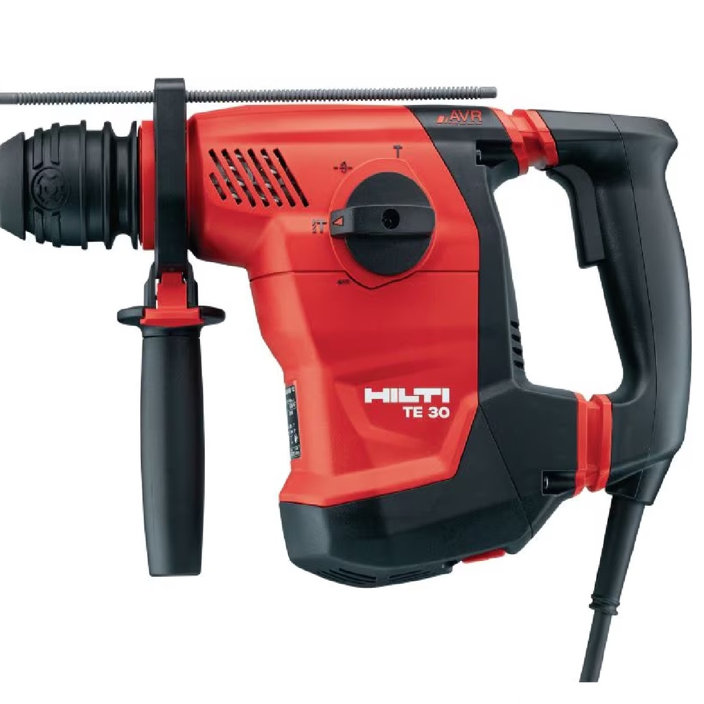 MARTILLO PERFORADOR MOD. TE 30 1010 W SDS PLUS 4 - 28 MM 1100 RPM 4500 IPM REF.2160200 MARCA HILTI