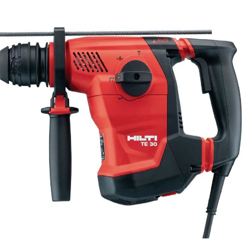 MARTILLO PERFORADOR MOD. TE 30 AVR 900 W SDS PLUS 4 - 28 MM 1100 RPM 4500 IPM REF. 2160223 HILTI