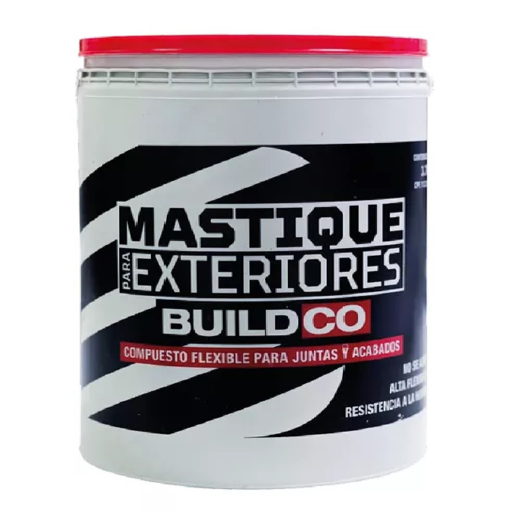 MASTIQUE PARA EXTERIOR / FIBROCEMENTO / MASILLA FLEXIB. PARA JUNTA 01 GL 3.785 KG MARCA BUILDCO