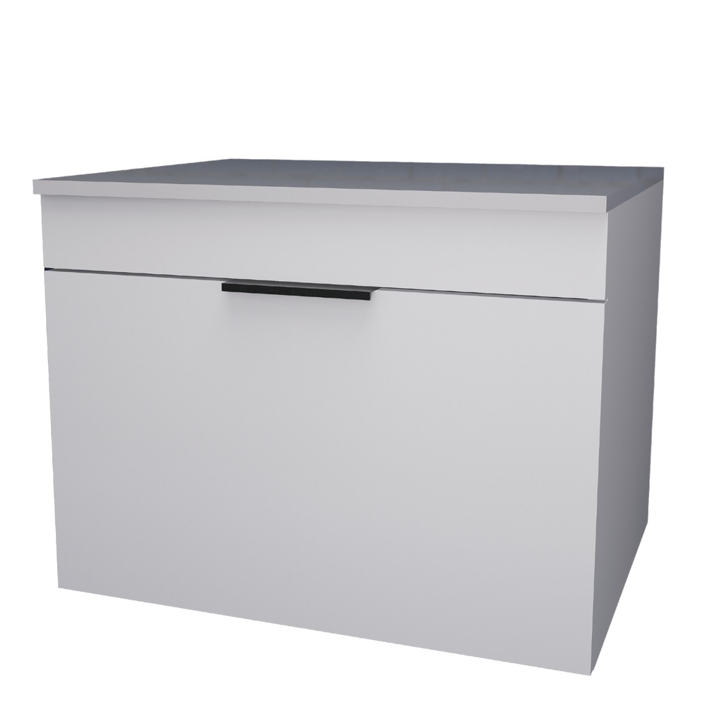MUEBLE DE BAÑO 1 GAVETA 43 X43 X45 CM C/TOPE PIEDRA SINTERIZ. NGO MARMOLEAD REF. ARMONIC45-1P KYNWOD
