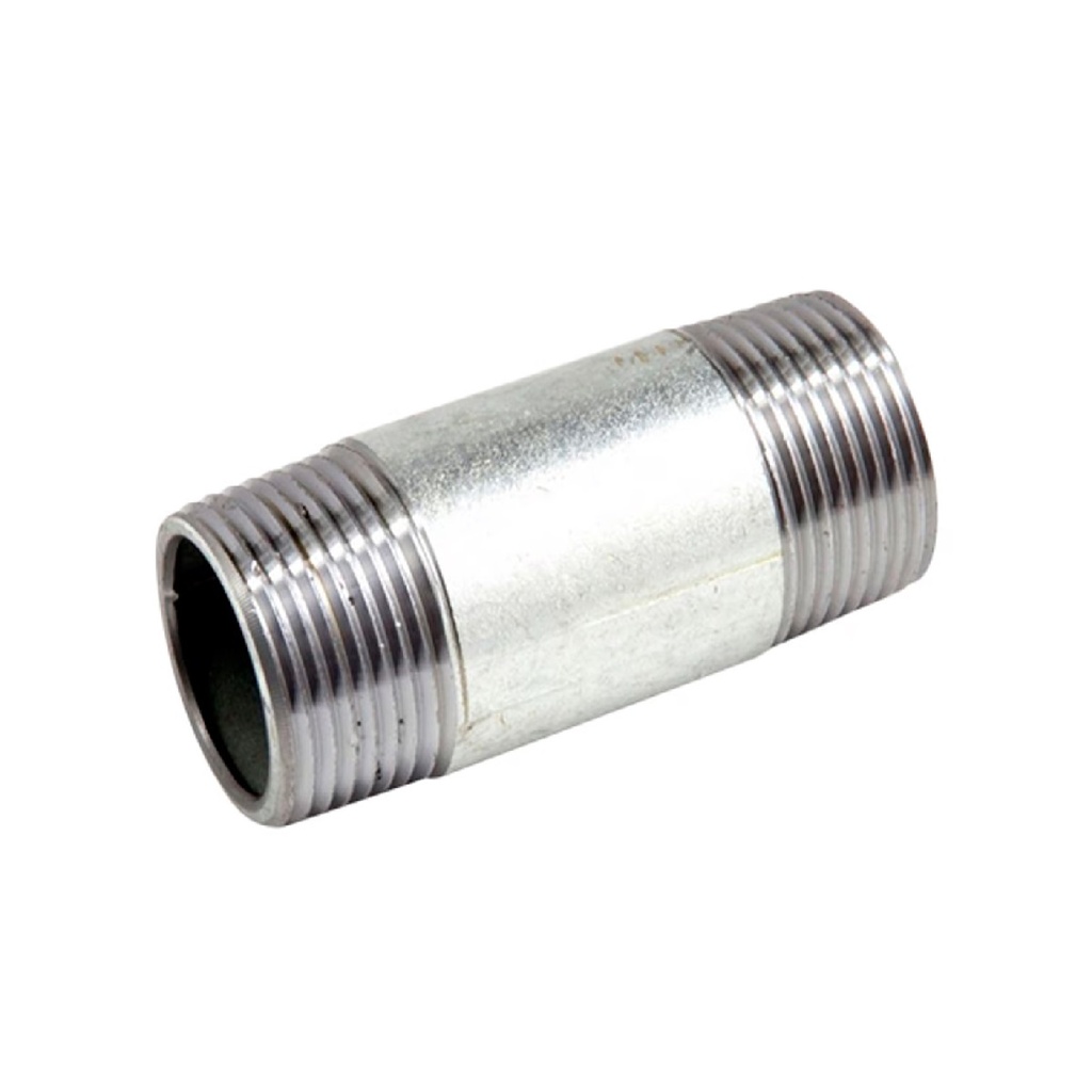 NIPLE GALVANIZADO 3" X 8" ROSCADO ( UNIDAD ) REF. NIP-0092 MARCA INFINITY