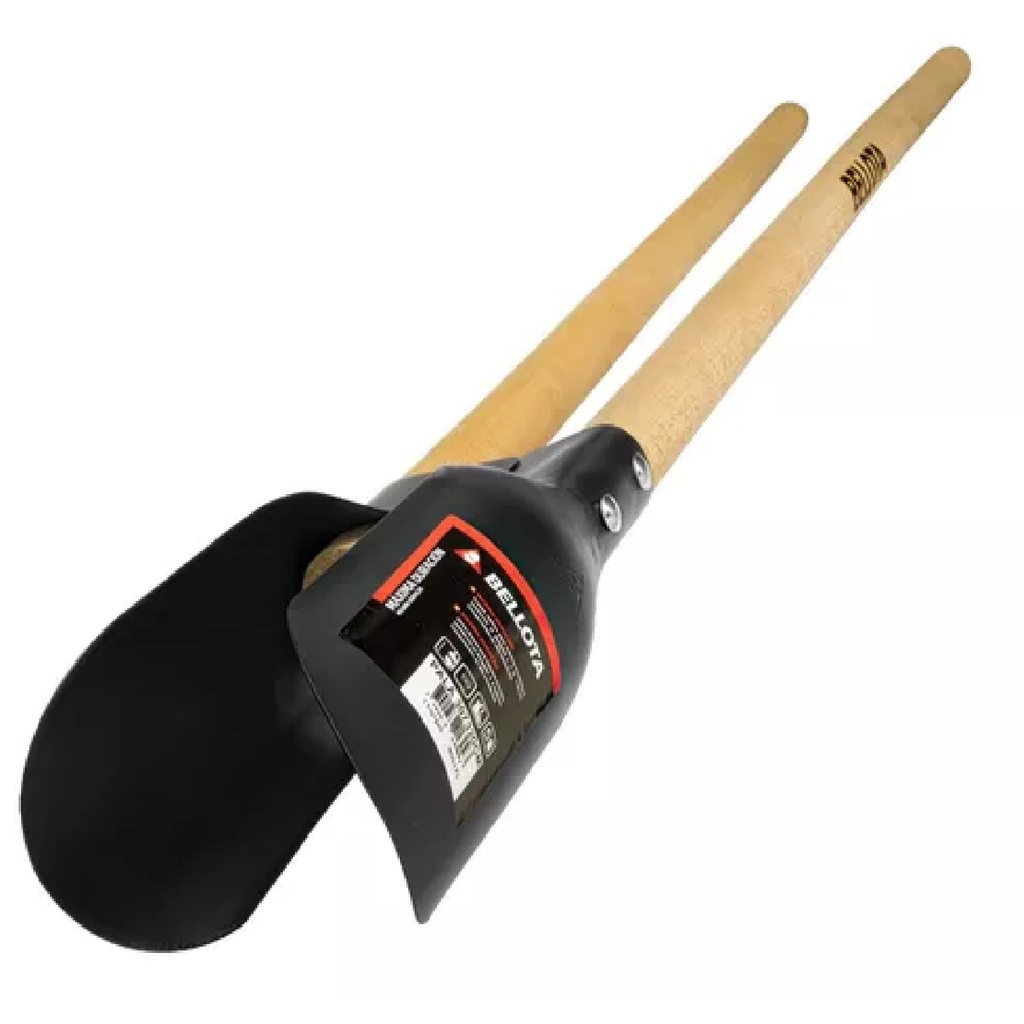 PALA CAVADORA / HOYADORA CON CABO DE MADERA REF. 310559CM / 213031 / 17-02-008 MARCA BELLOTA