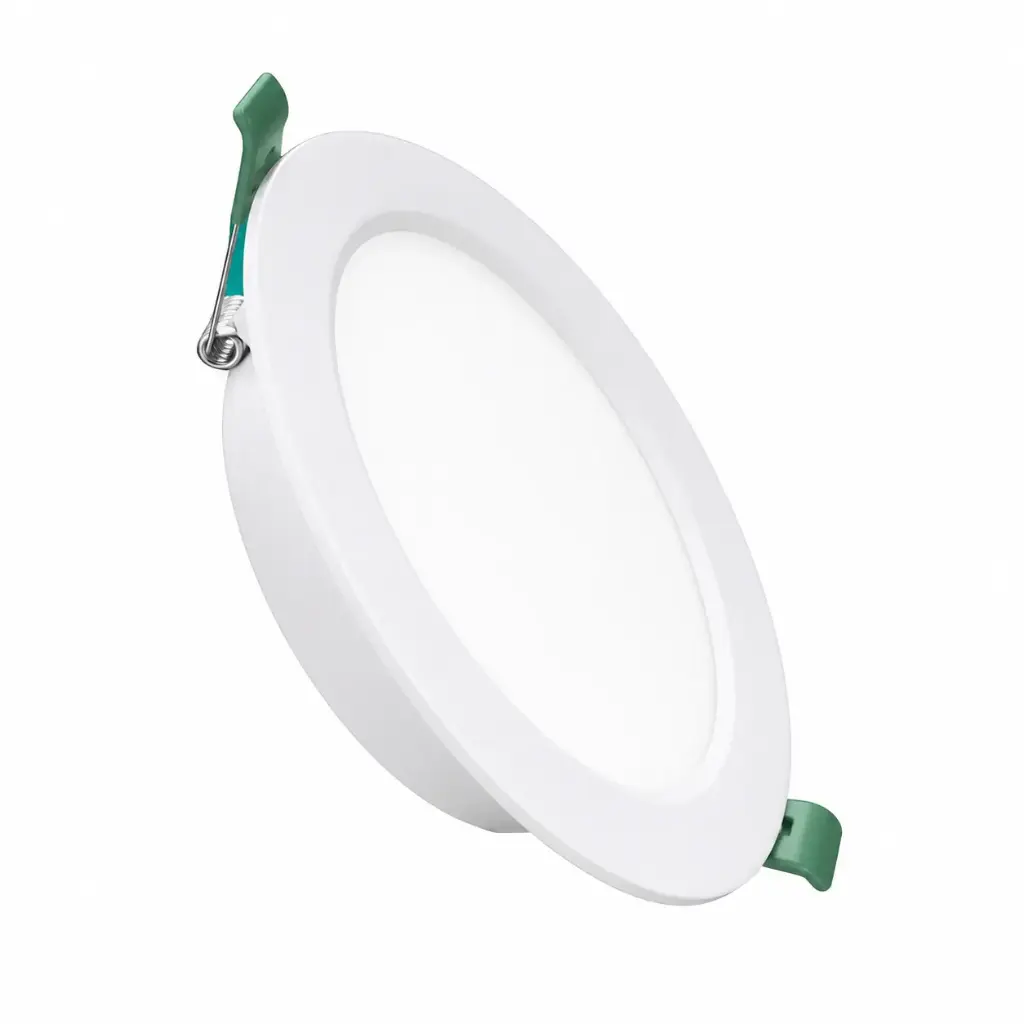 PANEL LED P/EMPOTRAR REDONDO 4" 6W 3 EN 1 DE 3K A 6K COMPACTA 100 - 277 V REF. 406CL3CCT LUCERNA