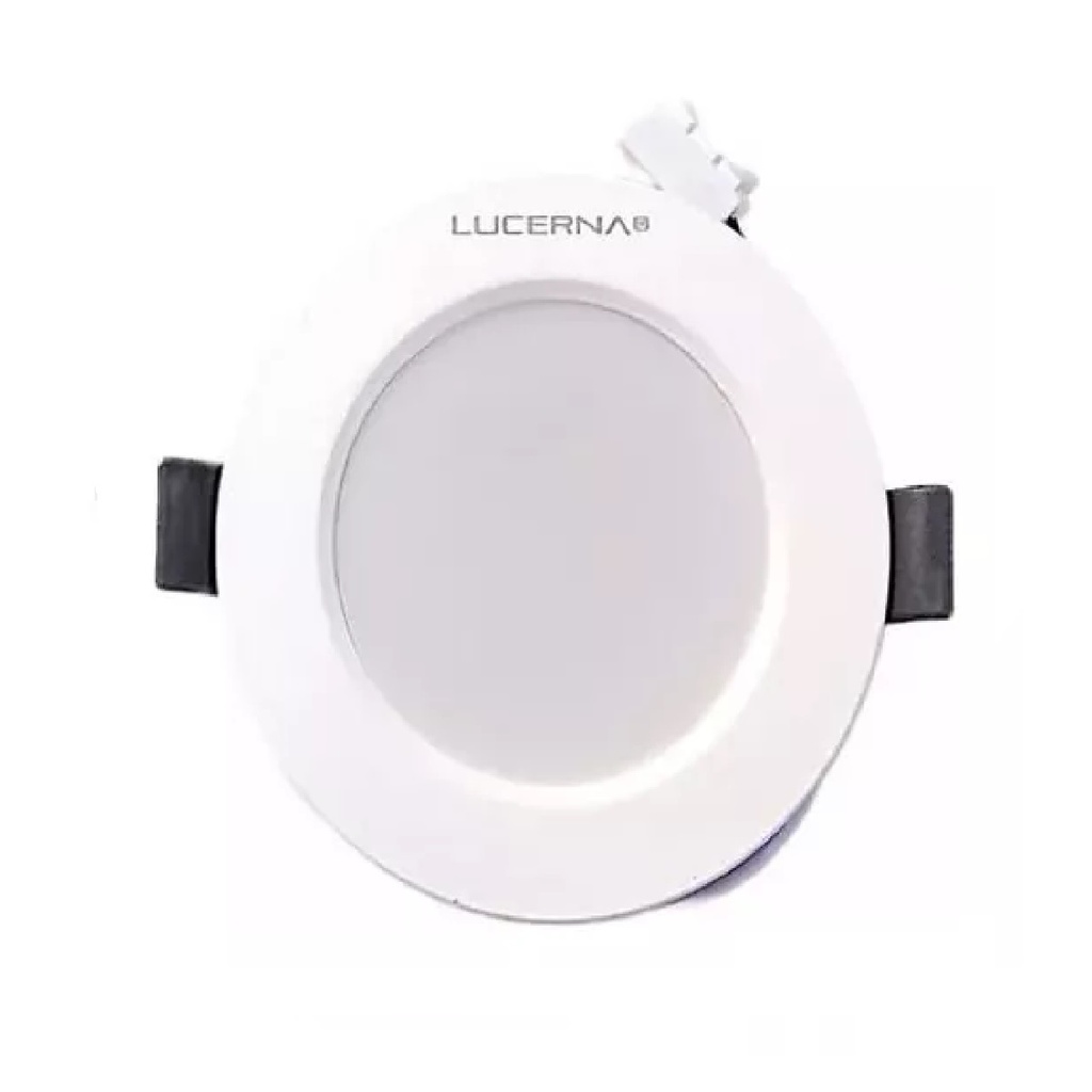 PANEL LED P/EMPOTRAR REDONDO 5" 9W 3 EN 1 DE 3K A 6K COMPACTA 100 - 277 V REF. 509CL3CCT LUCERNA