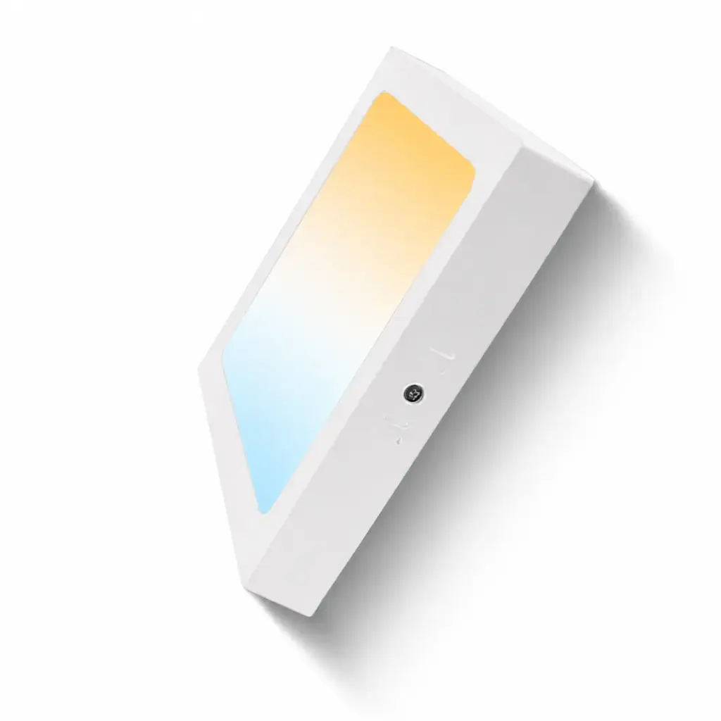 PANEL LED SUPERFICIAL CUADRADO 6" 12W DE 6500K COMPACTA REF. 612SCCL MARCA LUCERNA