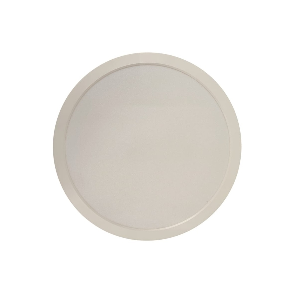 PANEL LED SUPERFICIAL REDONDO 10" 34 W 6500 K COMPACTA REF. 1034CL ( 100 - 277 V ) MARCA LUCERNA