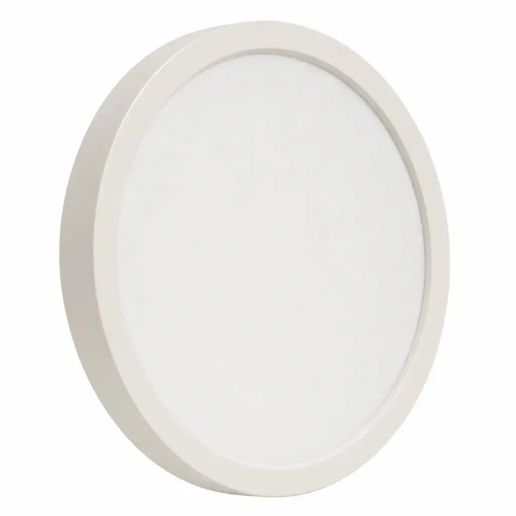 PANEL LED SUPERFICIAL REDONDO 10" 34 W 6500 K COMPACTA REF. 1034CL ( 100 - 277 V ) MARCA LUCERNA