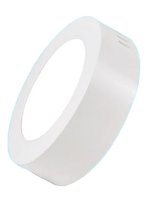 PANEL LED SUPERFICIAL REDONDO 6" 12 W 6500 K COMPACTA REF. 612SCL ( 100 - 265 V ) MARCA LUCERNA