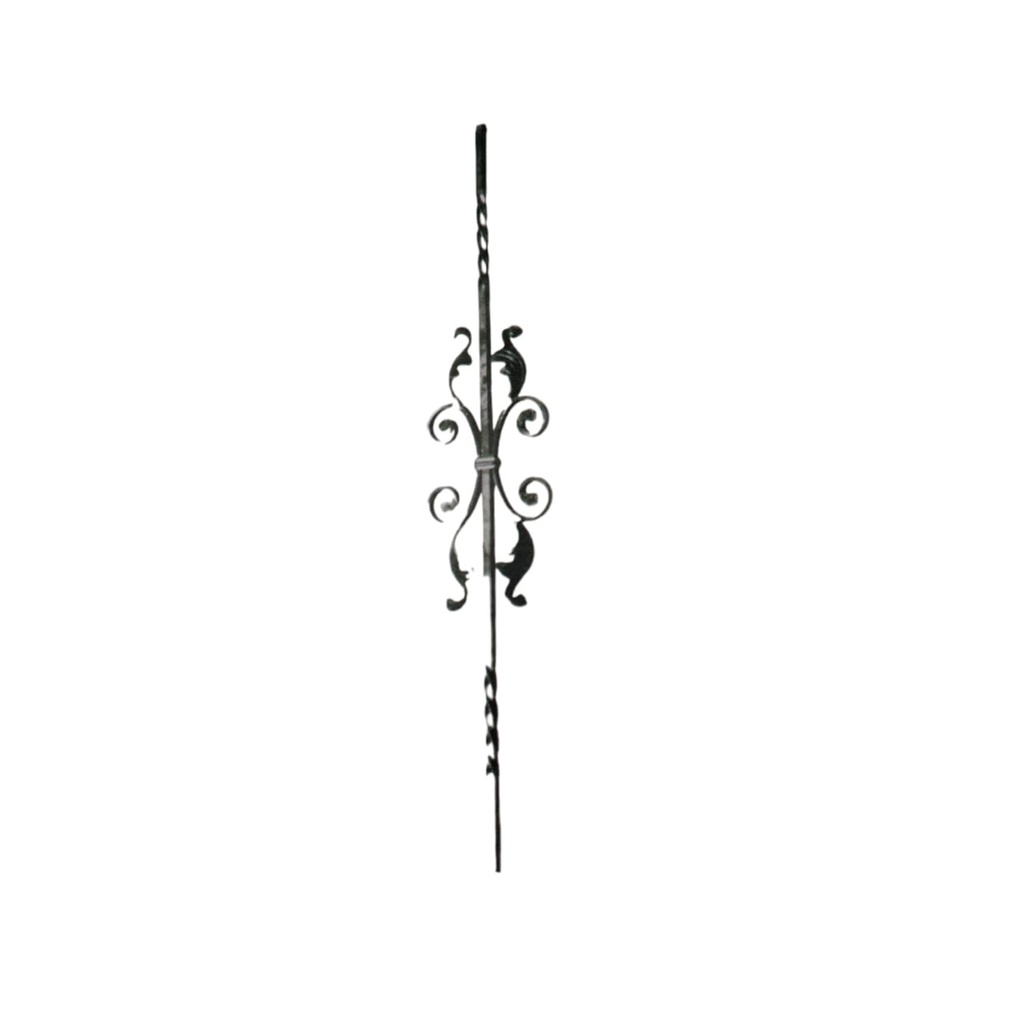 PANEL ORNAMENTAL 12 X 12 MM / 170 X 900 MM HIERRO REF. 052/A/3 MARCA FORJAS ORNAMENTALES