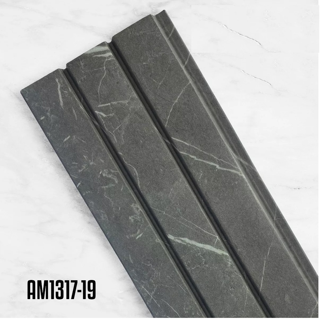 PANEL P/ PARED PVC WALL PANEL INTERIOR 12 CM X 0.6 CM X 2,80 MTS UTIL 10 CM GRIS MARMOL NANUM LIGHT