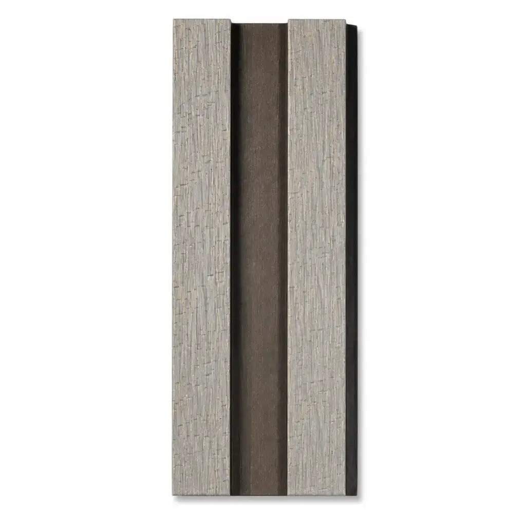 PANEL PARA PARED PLASTICO WALL PANEL INTERIOR 12,10CM X 12MM X 2,90 MTS MARRON/DORADO VALENTINA