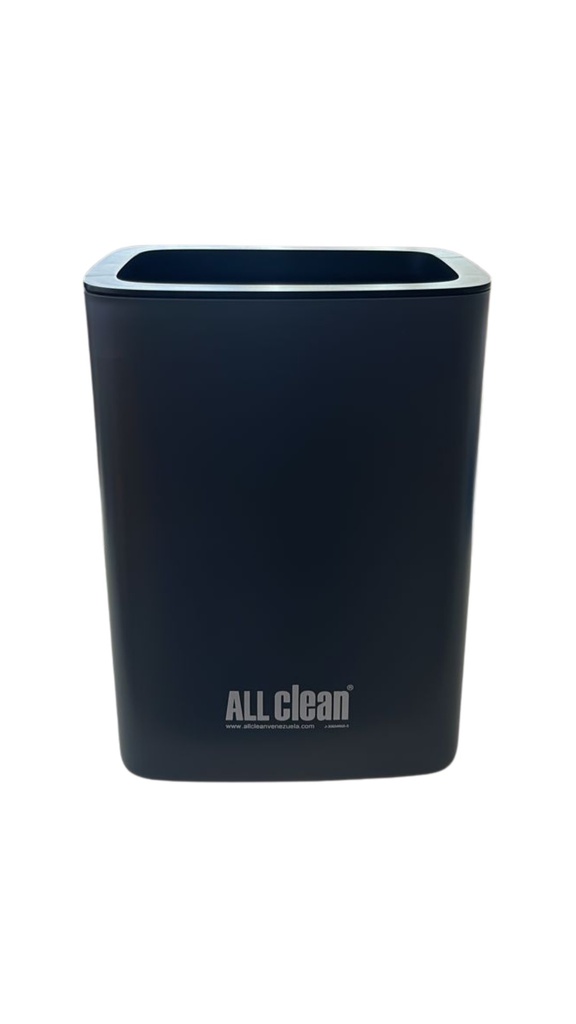 PAPELERA DE PARED DE 26 LITROS ABS COLOR GRIS 41 X 34 X 22 CM REF. NJCD7468C MARCA ALL CLEAN