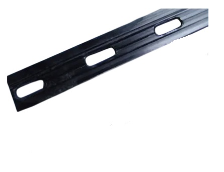 PERFIL / FLEJE DE PVC PARA PISOS / GRANITO 5 MM X 1 MTS COLOR NEGRO REF. FLE05002 MARCA INPLAVEN