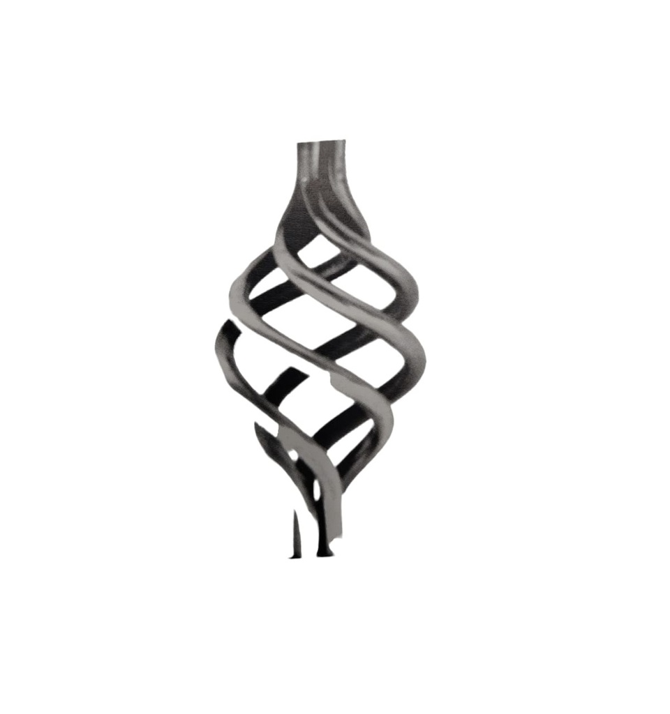 PIÑA ORNAMENTAL METALICA 60 X 120 MM ESPESOR 12 MM REF. 159/3 MARCA FORJAS ORNAMENTALES