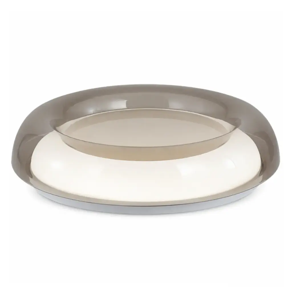 PLAFON DECORATIVO LED REDONDA 30 W 42 CM 3 TONOS 3CCT C/ HUMO C/ CONTROL REF S-707N LUCERNA
