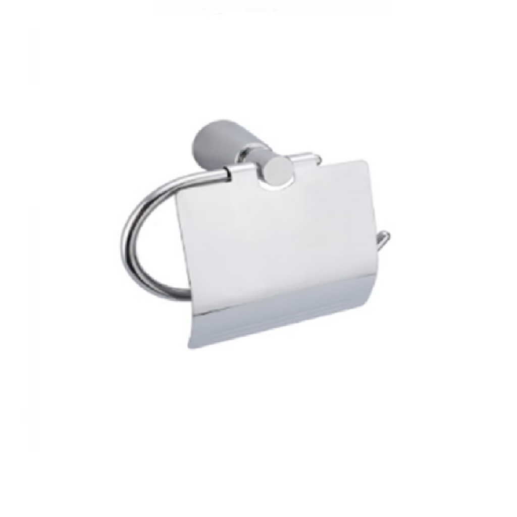 PORTA ROLLO/ PAPEL HIGIENICO SATINADO ACERO INOXIDABLE REF. 14.100.1101 MARCA QUALITY METAL