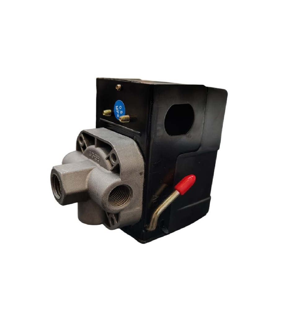 PRESOSTATO COMPRESOR 175 PSI 20 AMP 110 V - 250 V MOD. XFC130 REF. XSP3895 MARCA MUZIN