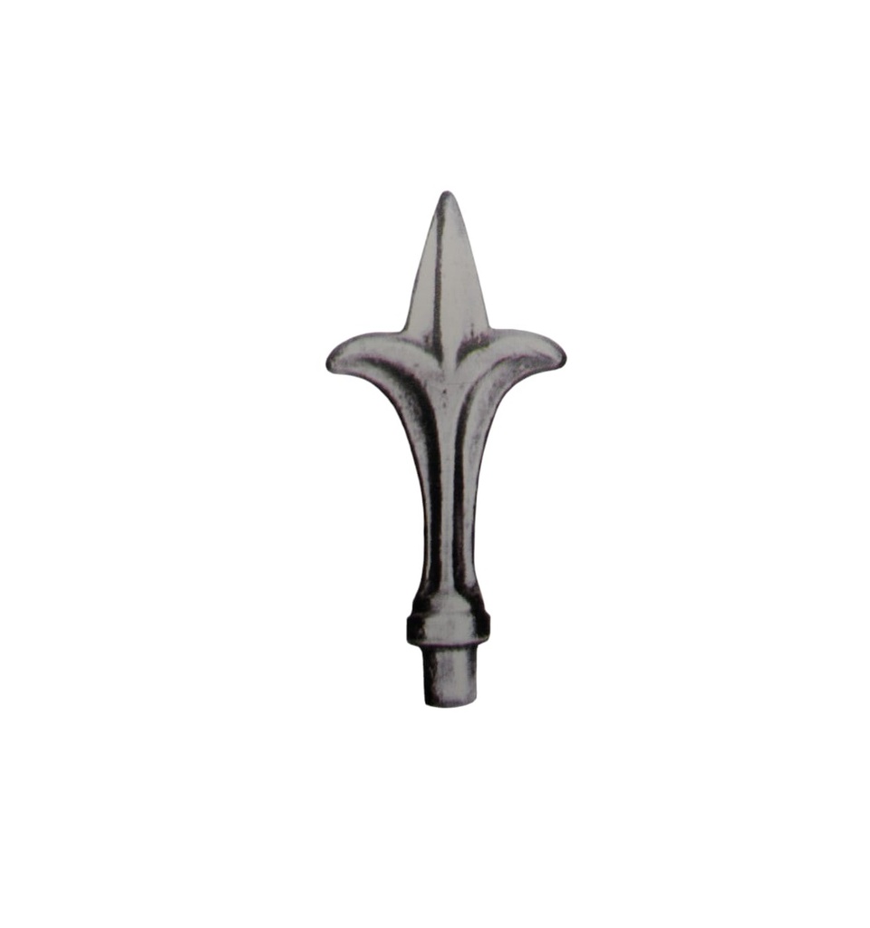 PUNTA DE LANZA ORNAMENTAL 20 X 190 MM HIERRO REF. 124/5 MARCA FORJAS ORNAMENTALES