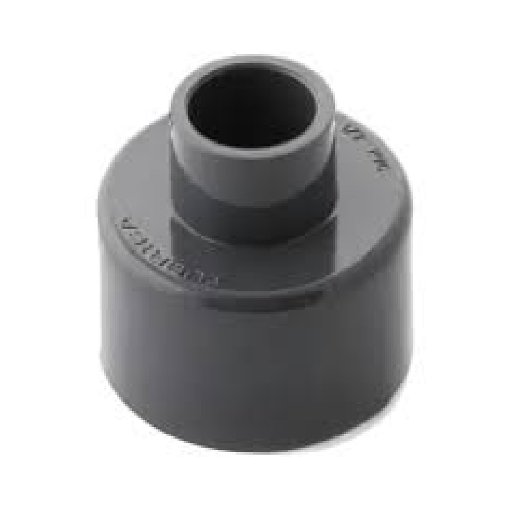 REDUCCION DE PVC AF ASTM 2" X 1" EN LINEA PARA SOLDAR REF. 1010000419 MARCA TUBRICA