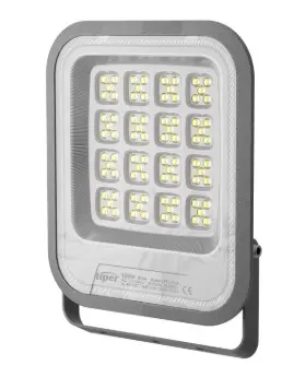 REFLECTOR LED 30 W 6500 K 3000 LM 100 - 240 V IP66 C/ BLANCO - GRIS REF. LPFL-30BT01 / LPFL30A LIPER