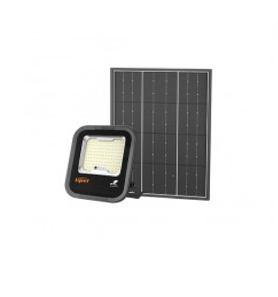 REFLECTOR LED CON SENSOR 200 W 6500 K 12000 MAH PANEL SOLAR C / CONTROL REF LPFL-200HW02-SS LIPER