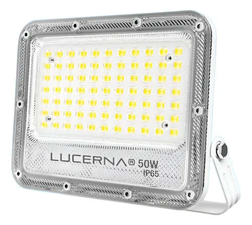 REFLECTOR LED EXTRA PLANO 50 W COLOR BLANCO 6500 K IP65 MULTV 90-277V REF. RP50PH MARCA LUCERNA