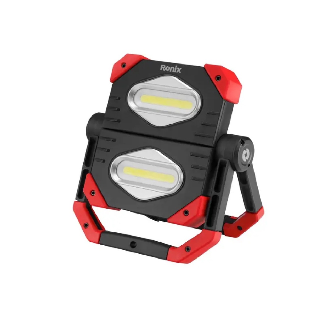 REFLECTOR LED PORTATIL RECARGABLE MAGNETICO 20 W 2000 LM CC USD REF. RH-4277 / 226955 MARCA RONIX