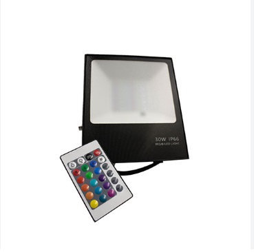 REFLECTOR LED RGB SLIM 30 W 85-277 V IP66 500LM C/CONTROL REF.B-SLIM-30W COD.000327 MARCA HEA LIGHT