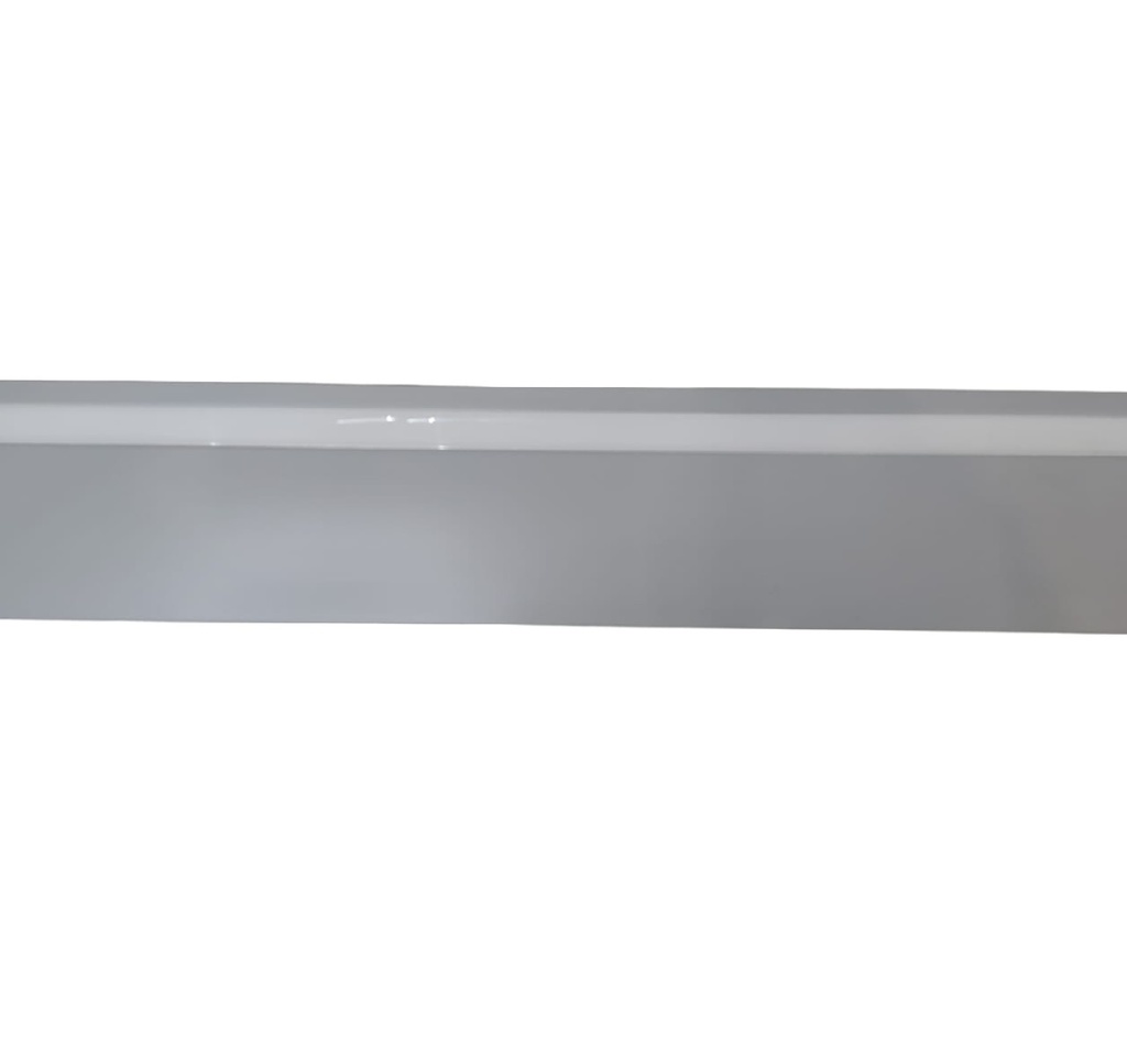 RODAPIE / PS PARA CINTA LED 1.4 X 8 X 290 CM COLOR GRIS REF. AM10020-G MARCA NANUM LIGHT