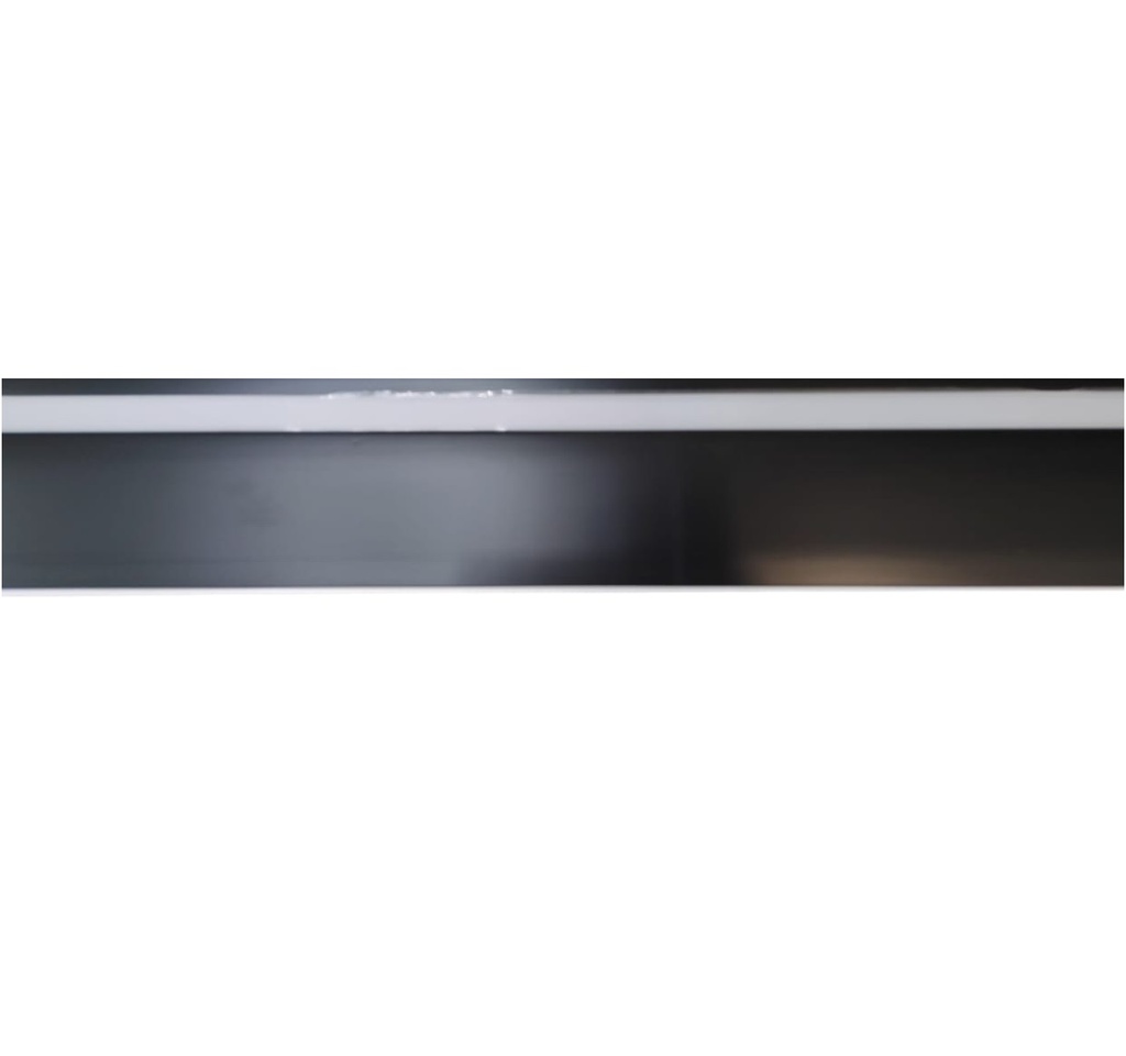 RODAPIE / PS PARA CINTA LED 1.4 X 8 X 290 CM COLOR NEGRO REF. AM10020-B MARCA NANUM LIGHT