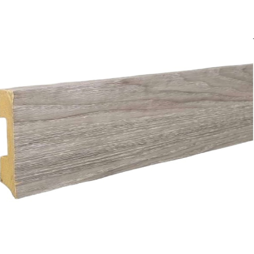 RODAPIE / ZOCALO PARA PISOS SPC CLICK ROBLE VIEJO 8 CM X 2,40 MTS ESP 15 MM REF JC581-160875 EXTREME
