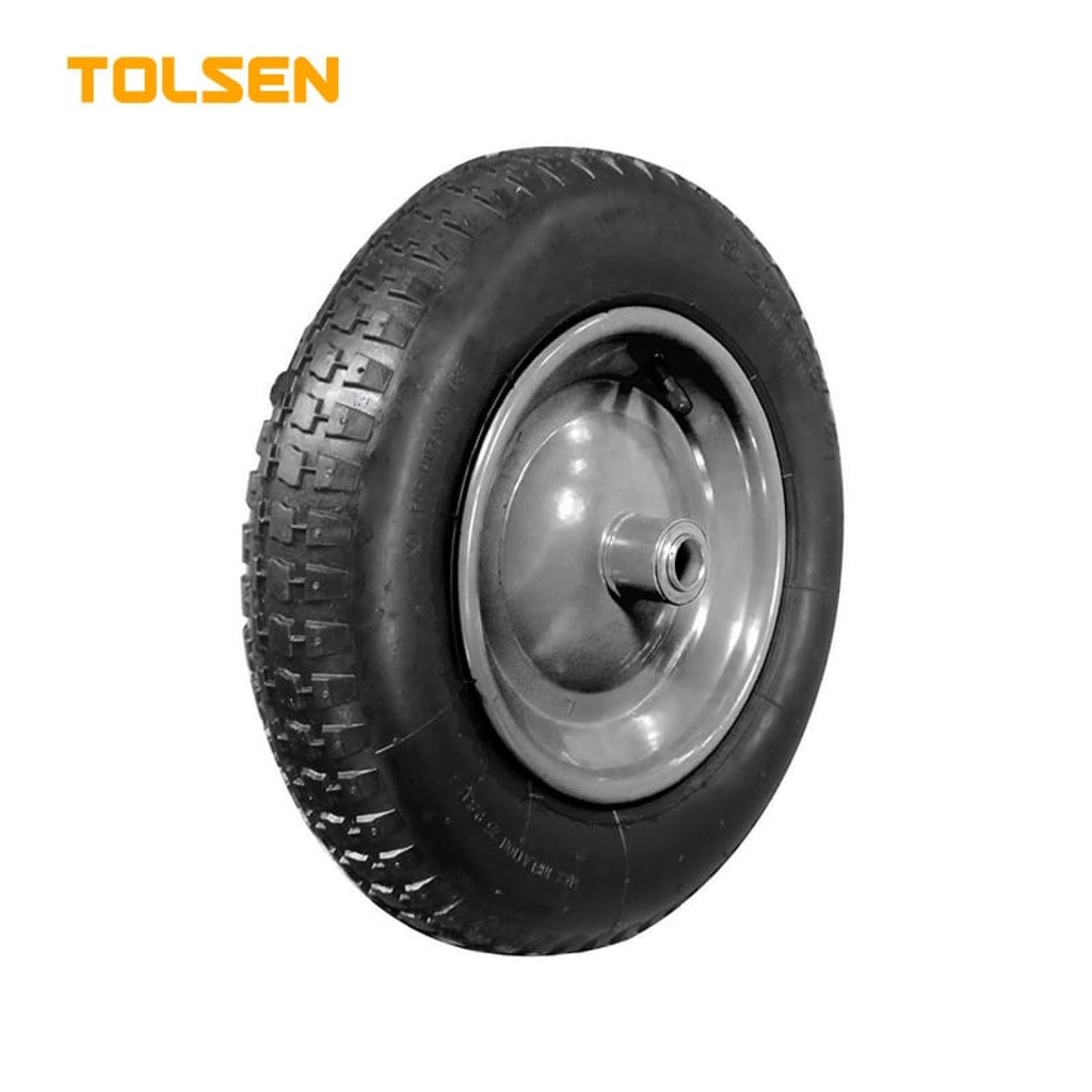 RUEDA NEUMATICA P/ CARRETILLA 16" C/ RODAMIENTO REF. 62635 MARCA TOLSEN