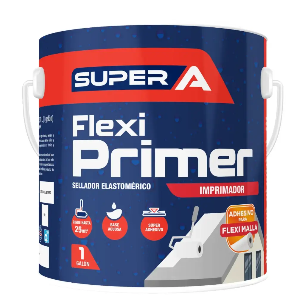 SELLADOR ELASTOMERICO FLEXI PRIMER 1 GALON (3,78 LTS) REF. 01700101207999 MARCA SUPER A