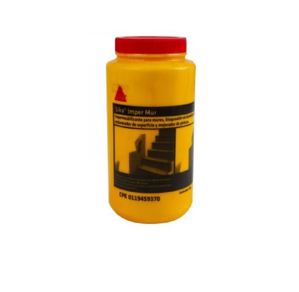 SIKA IMPERMUR 1 LITRO P/IMPERMEABILIZACION MORTEROS REF.110522 COD.008374 MARCA SIKA