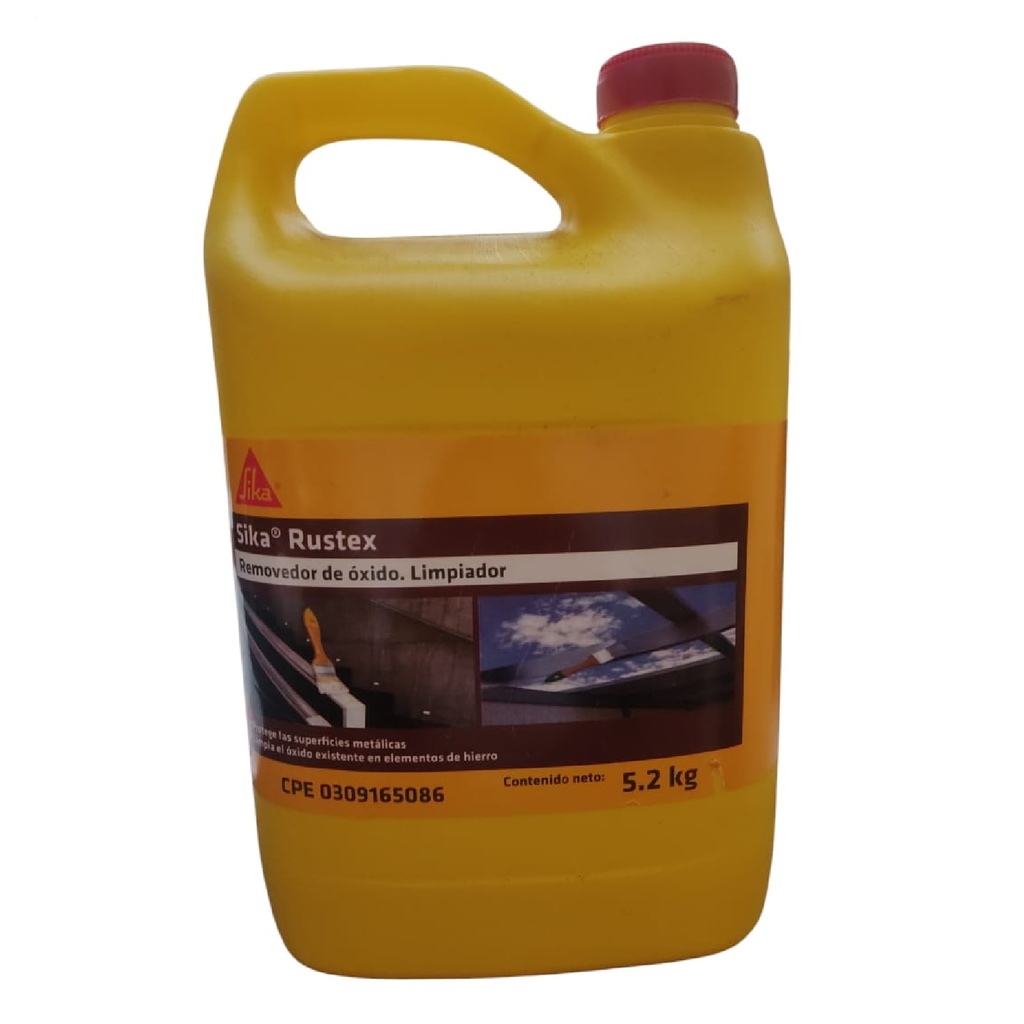 SIKA RUSTEX REMOVEDOR DE OXIDO LIMPIADOR 1 GALON 5.2 KGS REF. 598501 MARCA SIKA