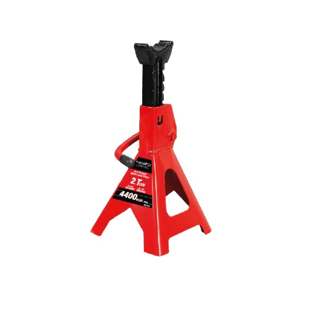 SOPORTE / BURRO MECANICO PARA VEHICULO 2 TON (265-390 MM) 2 PZAS REF. NIK-01020 MARCA NIKATTO