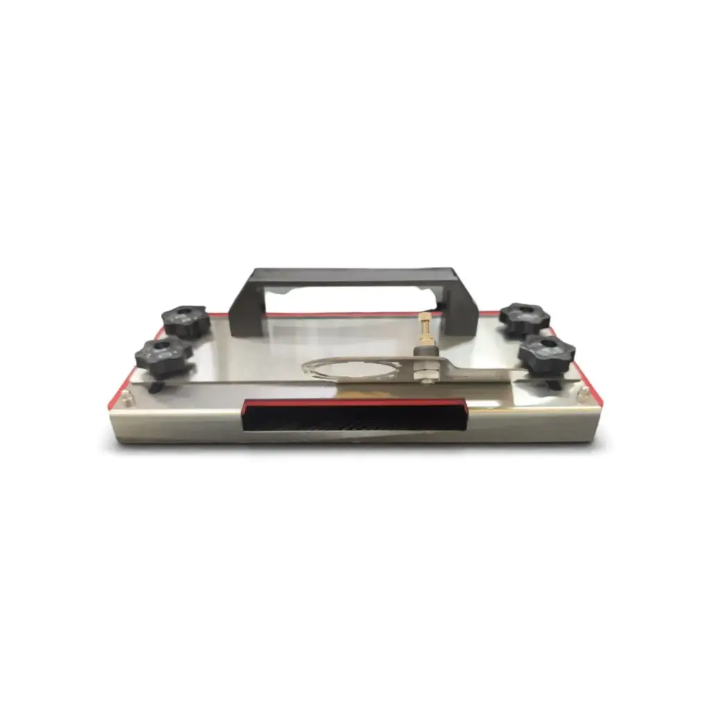 SOPORTE / BASE PARA ESMERIL / AMOLADORA ANGULAR DE 4 1/2" PARA CORTE DE 45° REF. SC45 MARCA GENERICA
