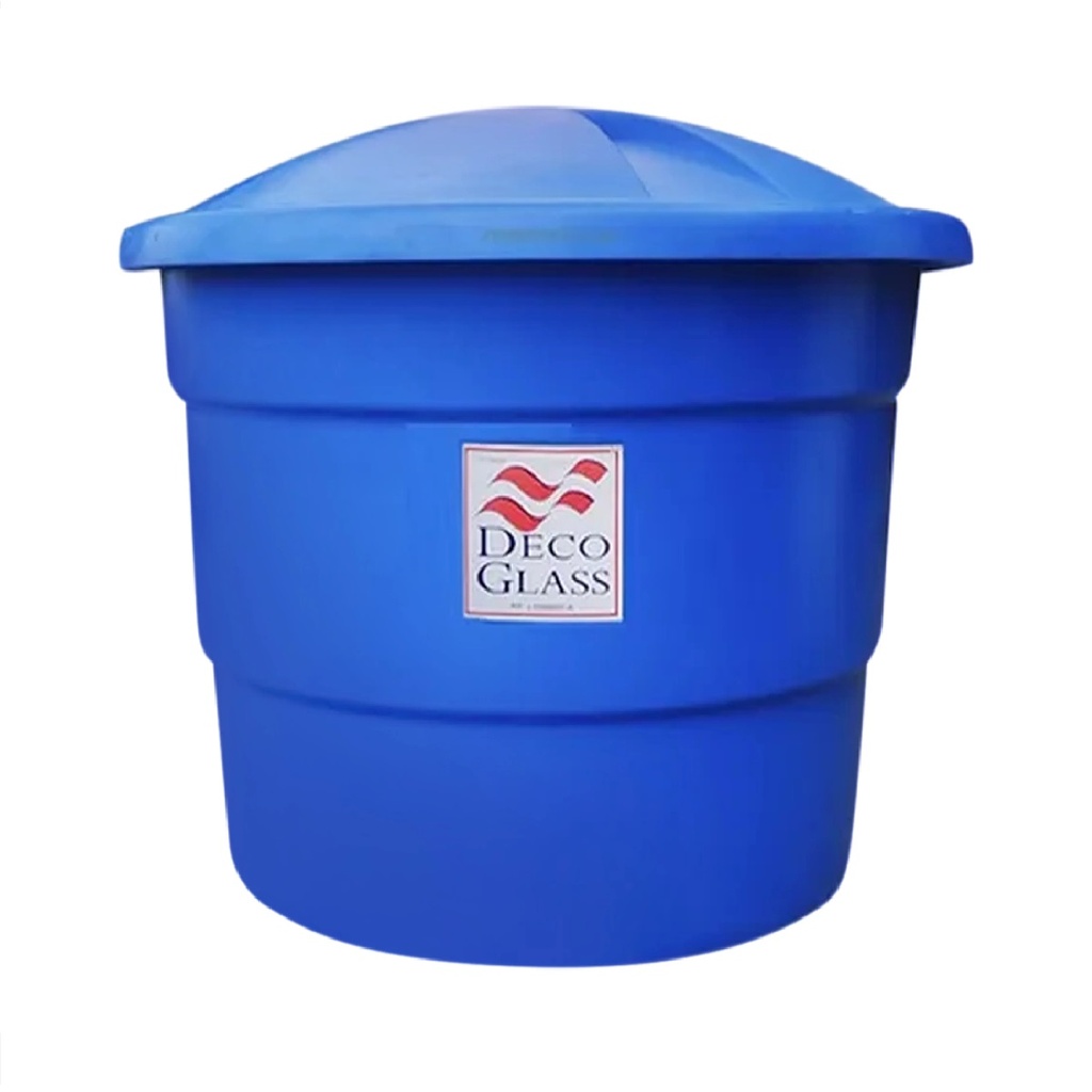 TANQUE DE AGUA CAP. 2000 LTS MODELO CONICO EL LIDER AEREO AZUL REF. TPE 2000 MARCA DECO GLASS